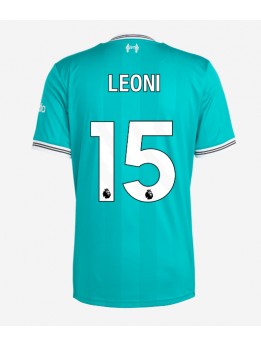 Liverpool Giovanni Leoni #15 Replika Tredje Kläder 2025-26 Kortärmad